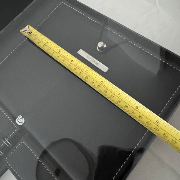 Vintage Carlton Cards Set Photo Albums and Note pad Black with original box - Picture 9 of 13